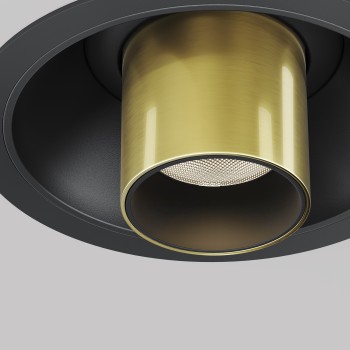Spot LED încastrat Focus T negru Maytoni, D3, 7W, H22 (2)