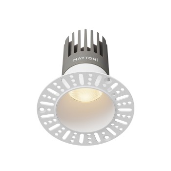 Spot LED încastrat Dip alb Maytoni, D10, 15W, 3000K