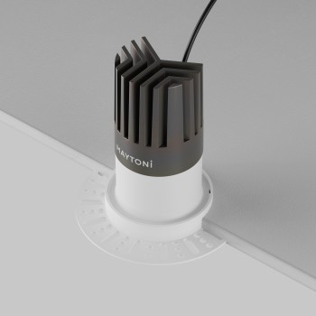 Spot LED încastrat Dip alb Maytoni, D10, 15W, 3000K