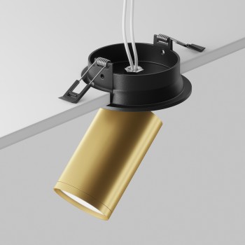 Spot LED încastrat Focus S negru Maytoni, D5, 10W (2)