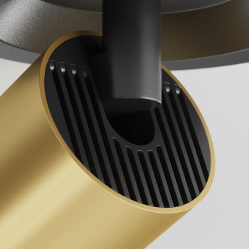 Spot LED încastrat Focus S negru Maytoni, D5, 10W (2)