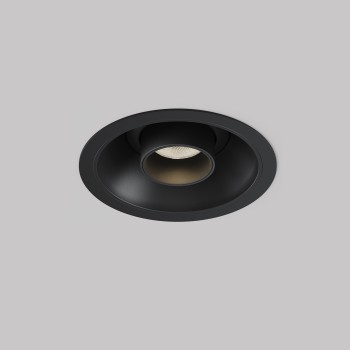 Spot LED încastrat Focus T negru Maytoni, D3, 7W, H32