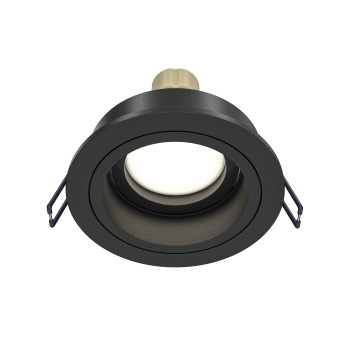 Spot LED încastrat Atom negru Maytoni, D9, 10W, H4
