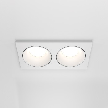 Spot LED încastrat Zoom alb Maytoni, 10W