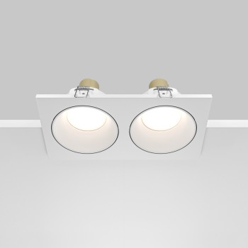 Spot LED încastrat Zoom alb Maytoni, 10W