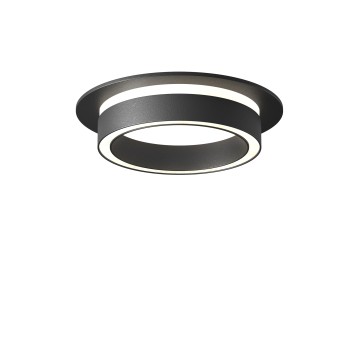 Spot încastrat Orlo negru Maytoni, D10, 12W