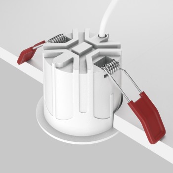 Spot LED încastrat Alfa alb Maytoni, D6, 10W, 2700K