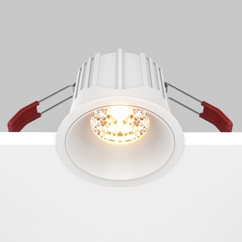 Spot LED încastrat Alfa alb Maytoni, D8, 15W, 2700K