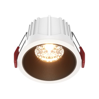 Spot LED încastrat Alfa white and black Maytoni, D8, 15W