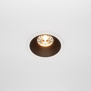 Spot LED încastrat Alfa white and black Maytoni, D8, 15W