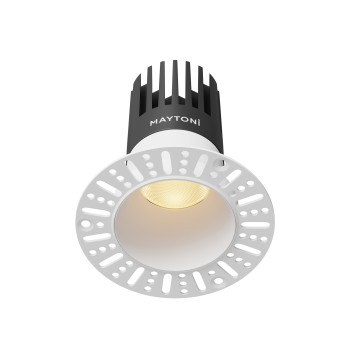 Spot LED încastrat Dip alb Maytoni, D10, 15W, 2700K