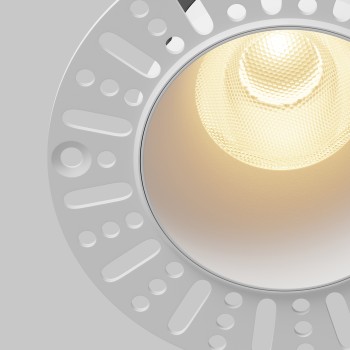 Spot LED încastrat Dip alb Maytoni, D10, 15W, 2700K
