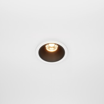 Spot LED încastrat Alfa white and black Maytoni, D6, 10W