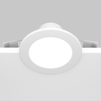 Spot LED încastrat Stockton alb Maytoni, D10, 7W