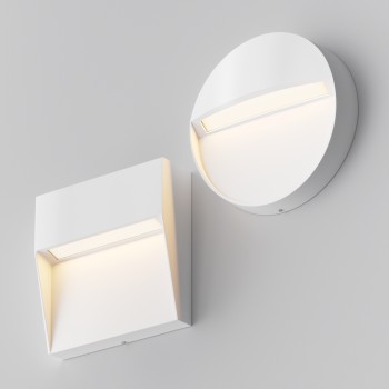 Spot LED trepte scară alb Maytoni, D12, 3W