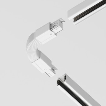 Accesoriu șină spoturi Accessories for tracks Trinity Maytoni, L24, white