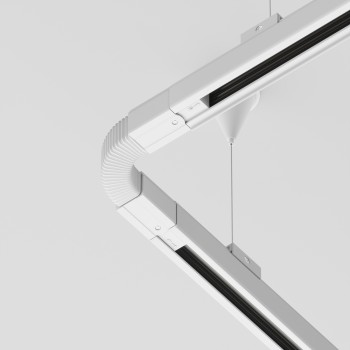 Accesoriu șină spoturi Accessories for tracks Trinity Maytoni, L24, white