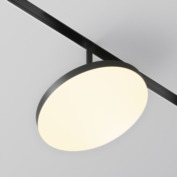 Spot magnetic pe șină Plato negru Maytoni, 15W, 3000K, H17