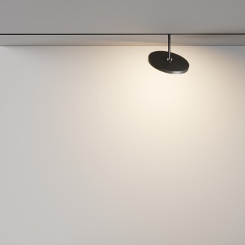 Spot magnetic pe șină Plato negru Maytoni, 15W, 3000K, H17
