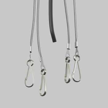 Accesoriu șină spoturi Zon Maytoni, H175, black
