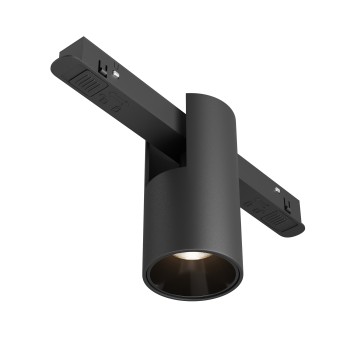 Spot magnetic pe șină Alfa negru Maytoni, 7W, L19