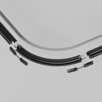 Accesoriu șină spoturi Accessories for tracks Exility Maytoni, L44, black