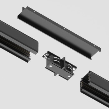 Accesoriu șină spoturi Accessories for tracks Trinity Maytoni, L7, H3, black