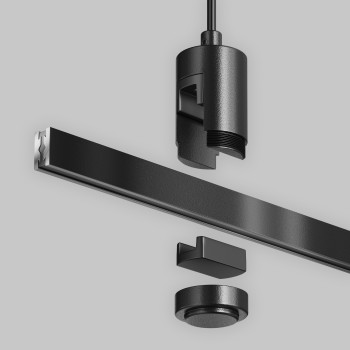 Accesoriu șină spoturi Accessories for tracks Flarity Maytoni, H120, black