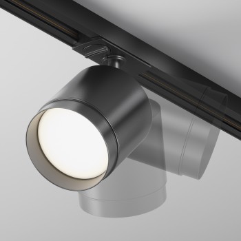 Spot pe șină Polar negru Maytoni, 12W