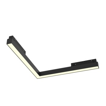 Spot magnetic pe șină Basis negru Maytoni, 24W, 3000K, L30