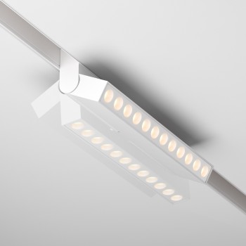 Spot magnetic pe șină Points rot alb Maytoni, 12W (2)