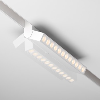 Spot magnetic pe șină Points rot alb Maytoni, 12W (2)