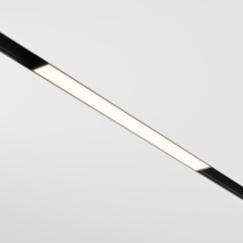 Spot magnetic pe șină Basis negru Maytoni, 12W, L30