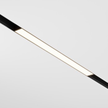 Spot magnetic pe șină Basis negru Maytoni, 12W, L30