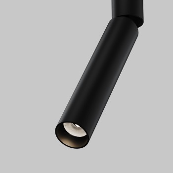 Spot pe șină Focus Dual negru Maytoni, 6W
