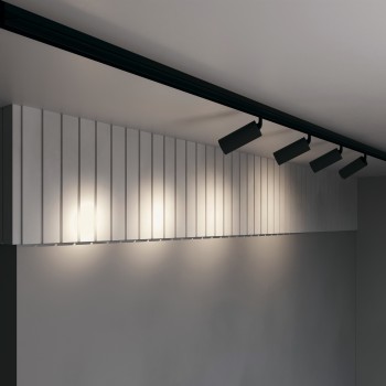 Spot magnetic pe șină Focus LED negru Maytoni, 20W, 3000K