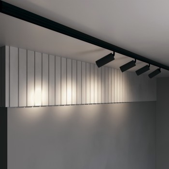 Spot magnetic pe șină Focus LED negru Maytoni, 20W, 3000K