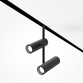 Spot magnetic pe șină Elti Duo negru Maytoni, 24W, 3000K