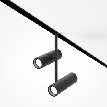 Spot magnetic pe șină Elti Duo negru Maytoni, 24W, 3000K