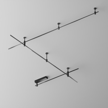 Șină spoturi Busbar trunkings Flarity negru Maytoni, L200