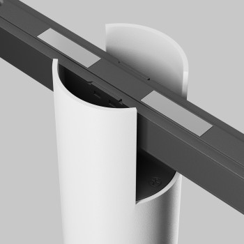 Spot magnetic pe șină Alfa negru Maytoni, 7W, 3000K (3)