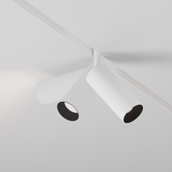 Spot magnetic pe șină Focus LED alb Maytoni, 12W, 4000K, H19