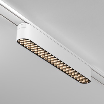 Spot magnetic pe șină Basis Grid alb Maytoni, 12W, 4000K