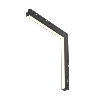 Spot magnetic pe șină Basis negru Maytoni, 24W, L32
