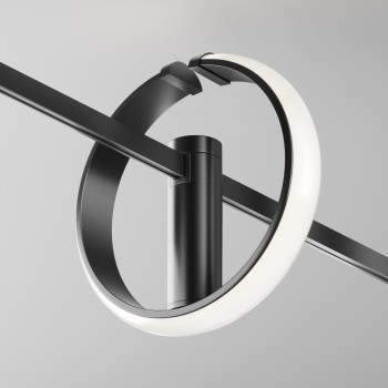 Spot magnetic pe șină Zero negru Maytoni, 10W