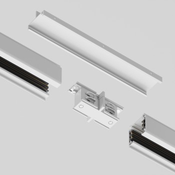 Accesoriu șină spoturi Accessories for tracks Trinity Maytoni, L18, white