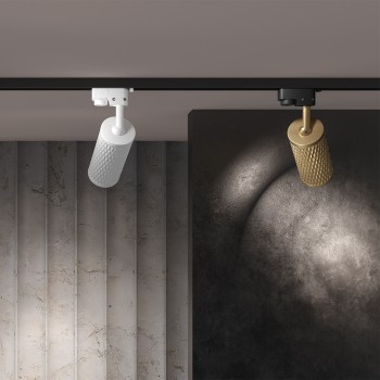 Spot pe șină Focus Design negru Maytoni, 10W