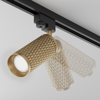 Spot pe șină Focus Design negru Maytoni, 10W