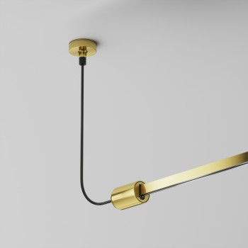Accesoriu șină spoturi Accessories for tracks Flarity Maytoni, L4, H120, brass