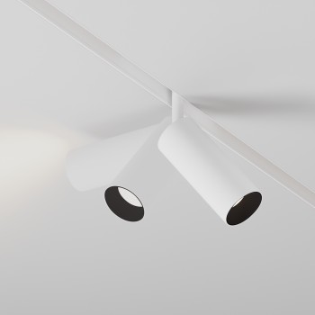 Spot magnetic pe șină Focus LED alb Maytoni, 12W, 3000K, H19